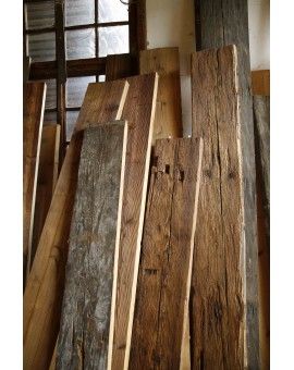 HOLZFABRIK Unikat Nachttisch Fichte-Altholz geölt