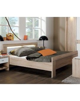 WIEMANN Schlafzimmer Donna Eiche sägerauh Nachbildung 180x200