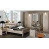 WIEMANN Schlafzimmer Donna Eiche Nachbildung Spiegelschrank 180x200