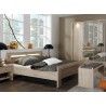 WIEMANN Schlafzimmer Donna Eiche Nachbildung Spiegelschrank 180x200