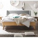 HASENA Oak Bianco Bett Masito 25 mit Kopfteil Boga 160x200