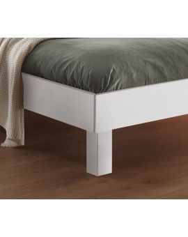 HASENA Trento Bett Forti 20 Buche weiß deckend 160x200