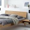HASENA Trento Bett Ancona Eiche bianco massiv 100x200