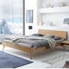 HASENA Trento Bett Ancona Eiche bianco massiv 100x200