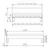 HASENA Trento Bett Forti 20 Buche weiß deckend 160x200