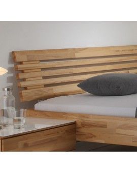 HASENA Wood Line Bett Premium 18 Kernbuche Füße Massa 20 Kopfteil Litto 160x200