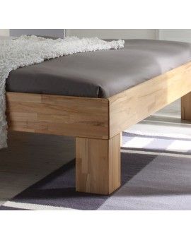 HASENA Wood Line Bett Premium 18 Kernbuche Füße Massa 20 Kopfteil Litto 160x200