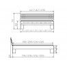 HASENA Wood Line Bett Premium 18 Kernbuche Füße Massa 20 Kopfteil Litto 160x200