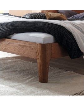 HASENA Komfortbett Lisiano 30 extra hoch Eiche cognac 120x200