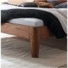 HASENA Komfortbett Lisiano 30 extra hoch Eiche cognac 120x200