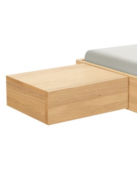 Produktabbildung HASENA Wood Line Caja Nachttisch Eiche bright (74)