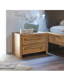 HASENA Oak Vintage Cervo Nachttisch Wildeiche