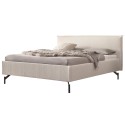 HASENA Polsterbett Marla Füße anthracit Bouclestoff ivory 160x200