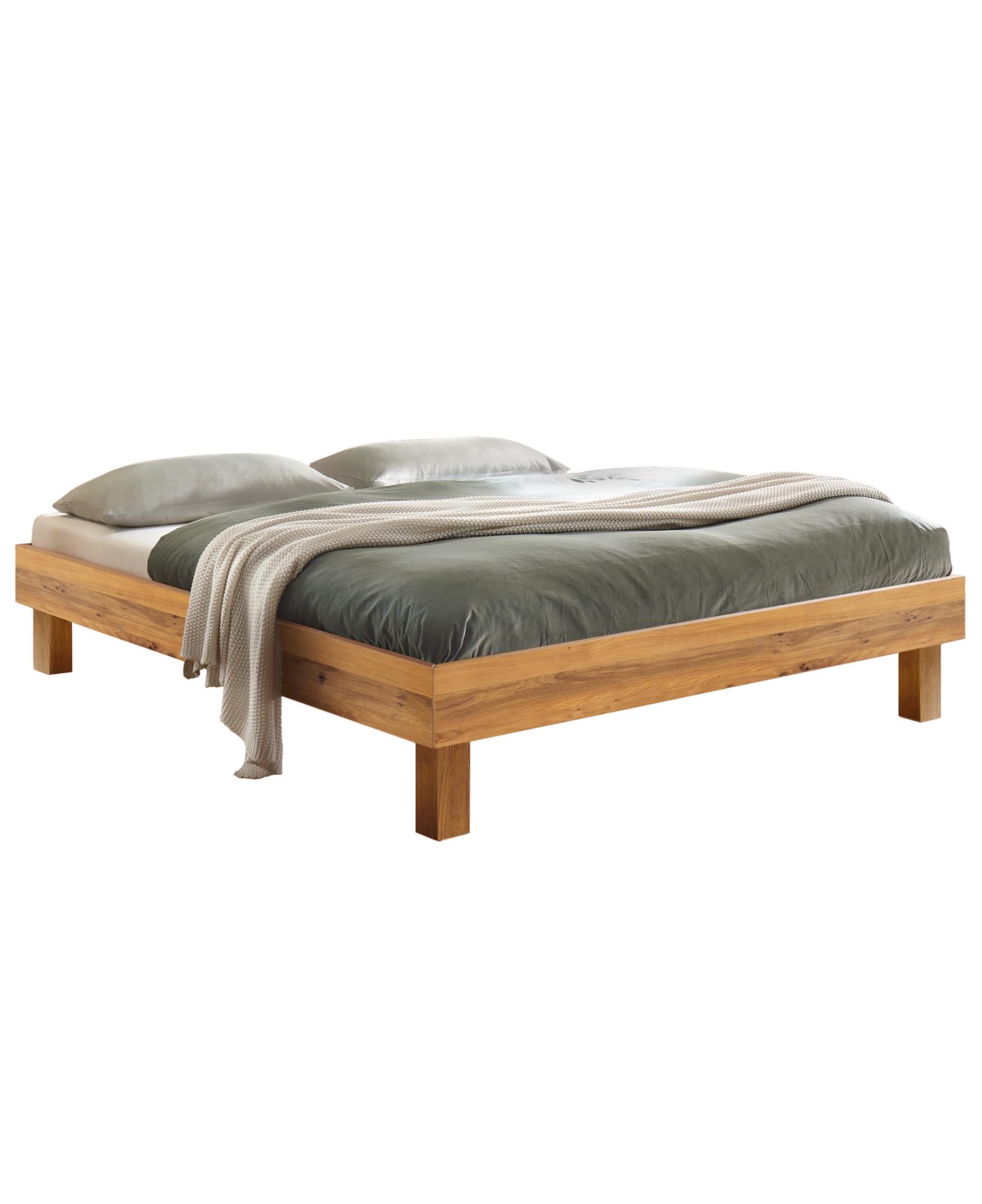 HASENA Trento Bett Rapallo 25 Wildeiche natur 120x200