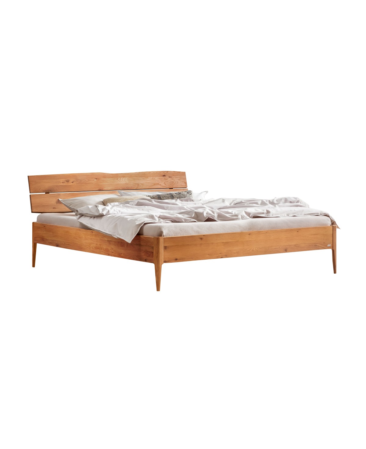 HASENA Lounge Bett Sabbioni Wildeiche natur 200x200