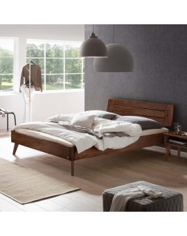 Teaser Foto HASENA Lounge Bett Rubiera Nussbaum 180x200