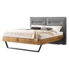 HASENA Bergamo Bett Marisa 20 Wildeiche mit hohem Kopfteil 200x200