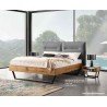 HASENA Bergamo Bett Marisa 25 Wildeiche mit hohem Kopfteil 160x200