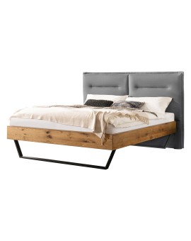 Teaser Foto HASENA Bergamo Bett Marisa 25 Wildeiche mit hohem Kopfteil 180x200