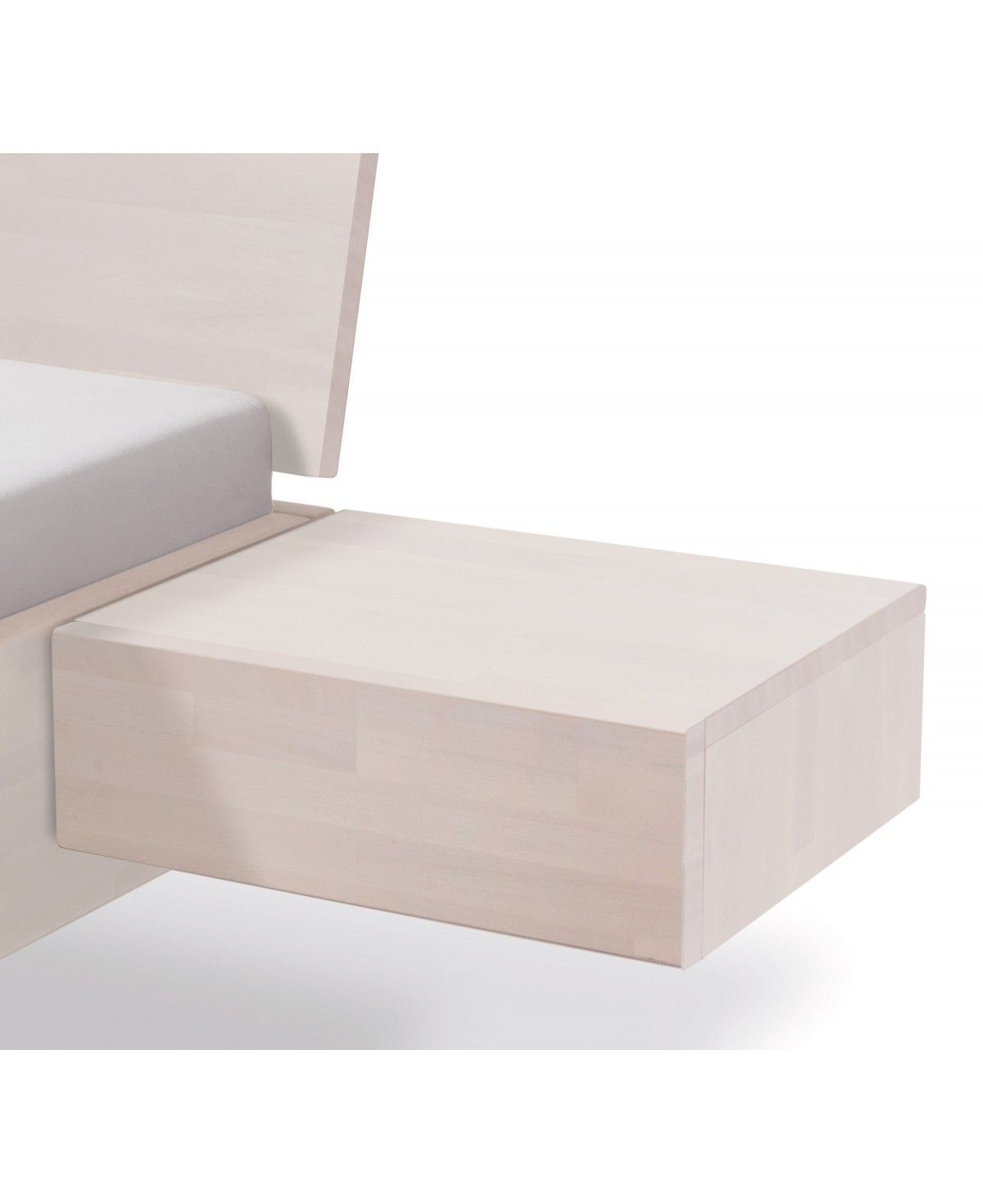 HASENA Wood Line Caja Nachttisch Buche weiß