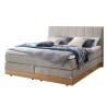 HASENA Stauraum Boxspringbett Pedrosa light grey Holz Eiche bright 160x200