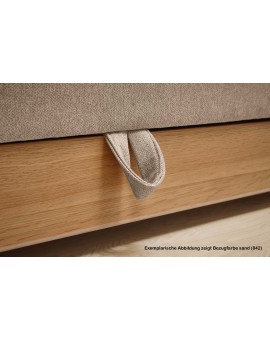 Teaser Foto HASENA Stauraum Boxspringbett Alba steel Holz Eiche bright 180x200