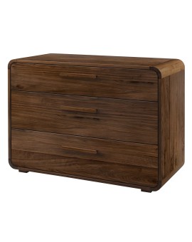 Teaser Foto HASENA Kommode Sideboard Comano mit 3 Schubladen Nussbaum