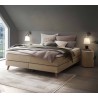 HASENA Raumspar Boxspringbett Beatriz sand Holz Eiche bright 180x200