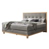 HASENA Boxspringbett Cecilia steel Holz Eiche bright 200x200