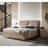 HASENA Boxspringbett Imelda mit Kissen sand Holz Eiche bright 140x200