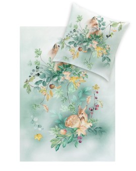 Teaser Foto ESTELLA Kuschelflanell Bettwäsche Ferdinand 135x200