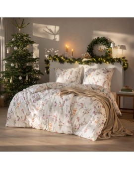 Teaser Foto ESTELLA Kuschelflanell Bettwäsche Millefleur 135x200