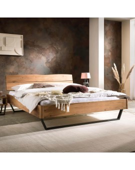 Teaser Foto HASENA Lounge Schwebebett Fossoli 25 Wildeiche natur 180x220