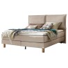 HASENA Boxspringbett Bonita mit Kissen sand Holz Eiche bright 160x200