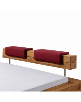 Teaser Foto Retourenrückläufer - HASENA Kopfteil Polster 2er Set Nakio 680 wine