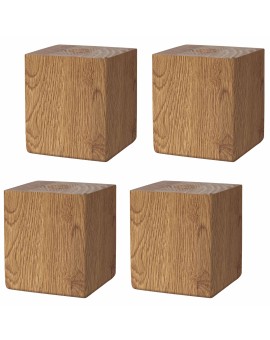 Produktabbildung HASENA Oak Wild Füße Cua 7 für Nachttische und Kommoden