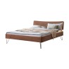 HASENA Lounge Designbett Locarno Nussbaum 200x210