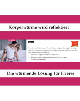 Teaser Foto FRANKENSTOLZ Thermo KS 7-Zonen Schaumkern Matratze 24 cm für Frierer