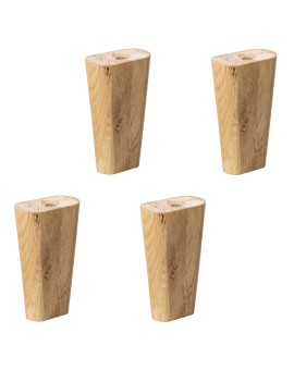 Teaser Foto HASENA Füße Sana 10 Eiche bright für Kommoden & Nachttische 4er Set