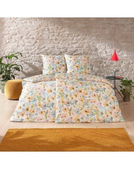 Teaser Foto ESTELLA Mako Satin Bettwäsche Isla 135x200