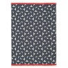 EAGLE PRODUCTS Plaid Stockholm Bio-Baumwolle marine natur 130x180