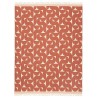 EAGLE PRODUCTS Plaid Stockholm Bio-Baumwolle rost natur rose 130x180