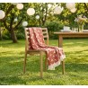 EAGLE PRODUCTS Plaid Stockholm Bio-Baumwolle rost natur rose 130x180