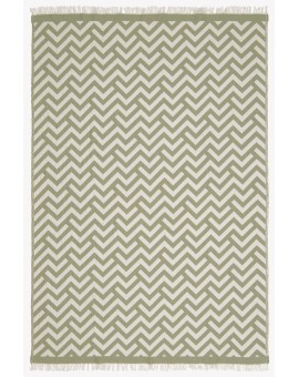 Produktabbildung EAGLE PRODUCTS Plaid Oslo Bio-Baumwolle khaki natur 130x180