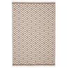 EAGLE PRODUCTS Plaid Oslo Bio-Baumwolle mittelbraun natur 130x180