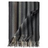 EAGLE PRODUCTS Merino-Schurwoll Plaid Miami schwarz 140x195