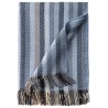 EAGLE PRODUCTS Merino-Schurwoll Plaid Miami hellblau 140x195