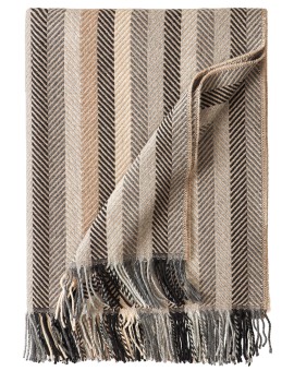 Produktabbildung EAGLE PRODUCTS Merino-Schurwoll Plaid Miami walnuß 140x195
