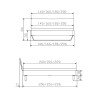HASENA Lounge Schwebebett Tresali Eiche bright 140x200