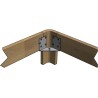 HASENA Lounge Schwebebett Tresali 25 Nussbaum 200x220